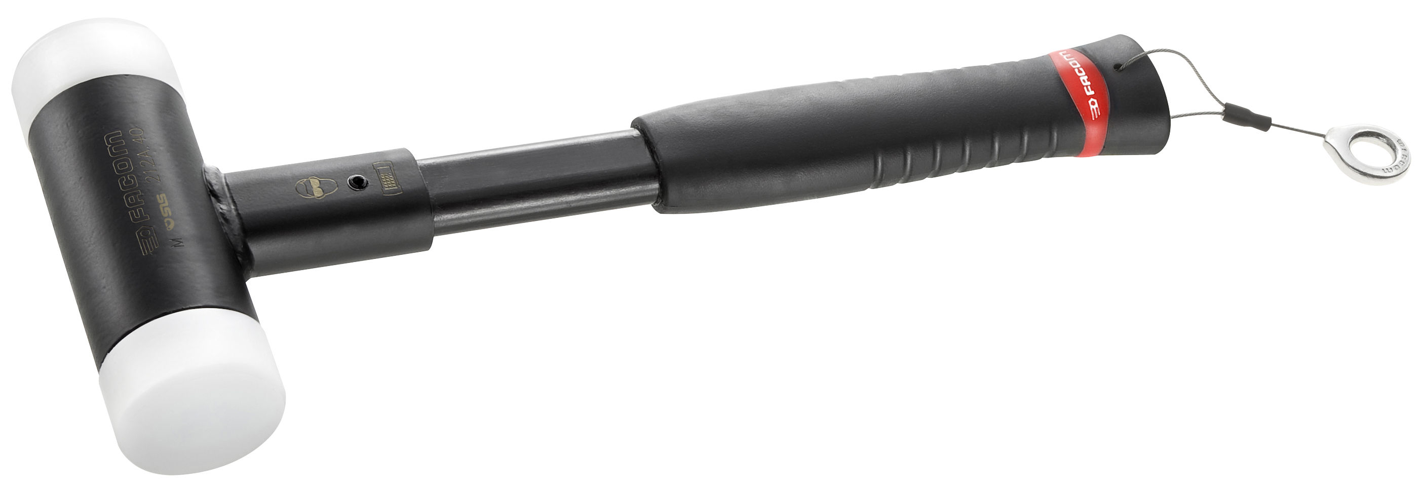 1.212A.50SLS Sls terugstootloze hamer - end 50mm