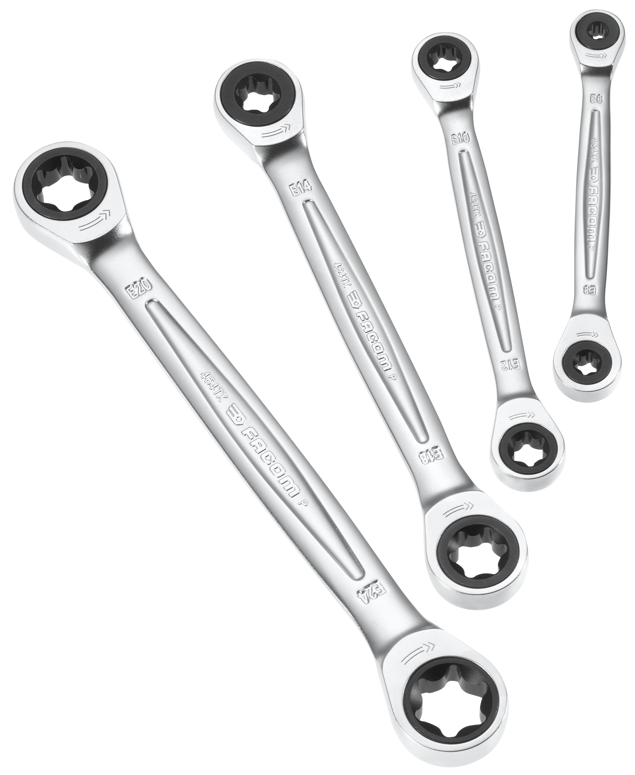 1.464TX.J4PB Set of 4 torx ratch wrenches *actie